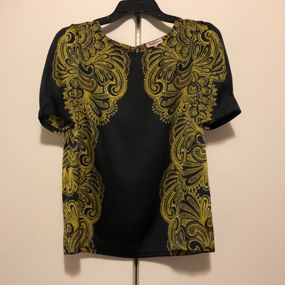 Juicy Couture silk top